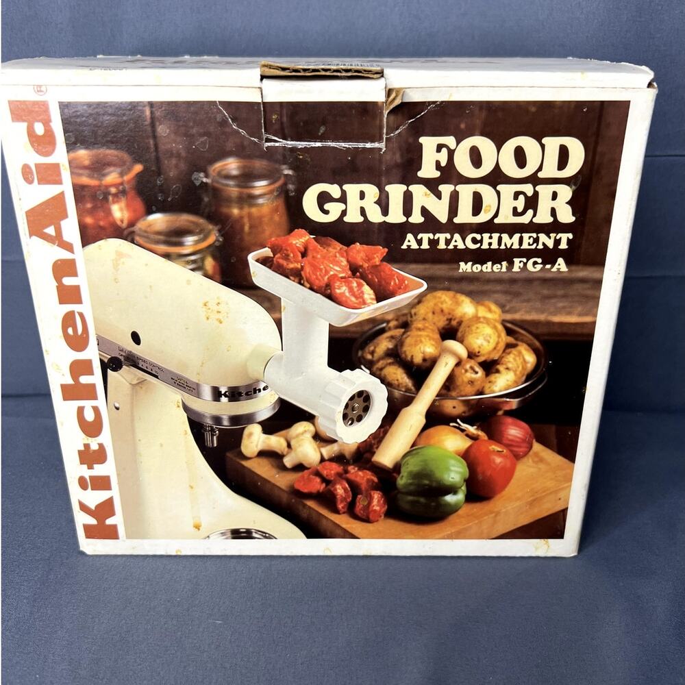 Kitchen Aide Food Grinder Attachment FG-A NEW OPEN BOX